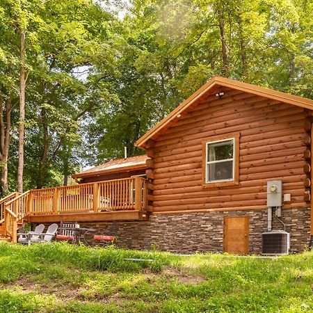 Secluded Wooded Cabin Near The Hocking Hills New Straitsville Eksteriør billede