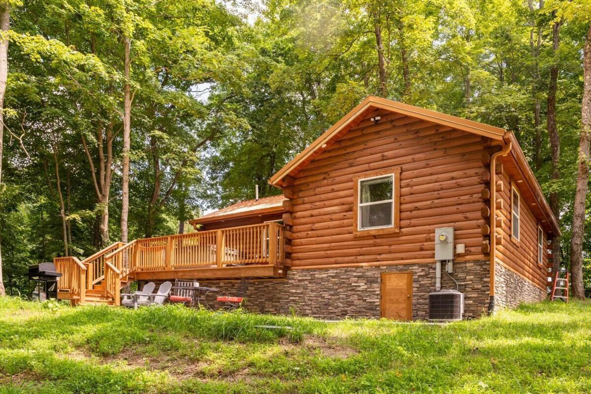 Secluded Wooded Cabin Near The Hocking Hills New Straitsville Eksteriør billede
