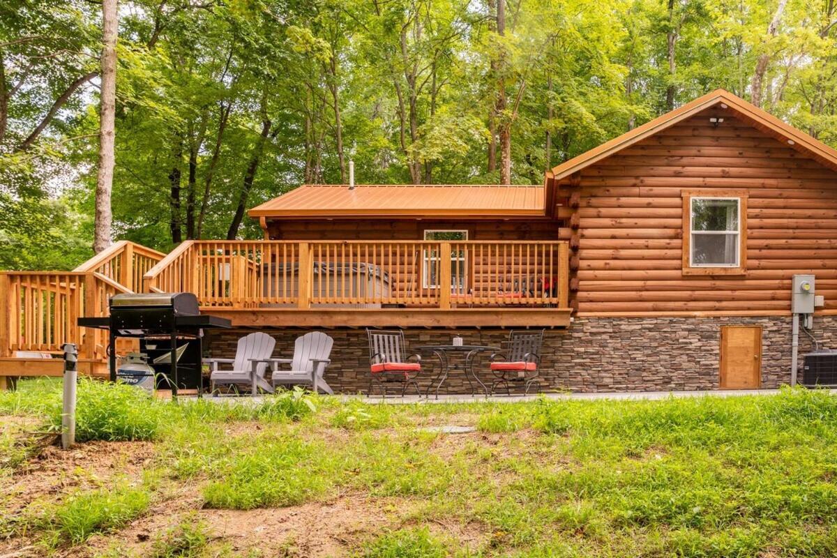 Secluded Wooded Cabin Near The Hocking Hills New Straitsville Eksteriør billede